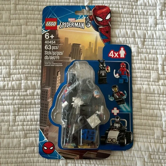 Lego Toys Lego 4454 Marvel Spiderman Versus Venom And Iron